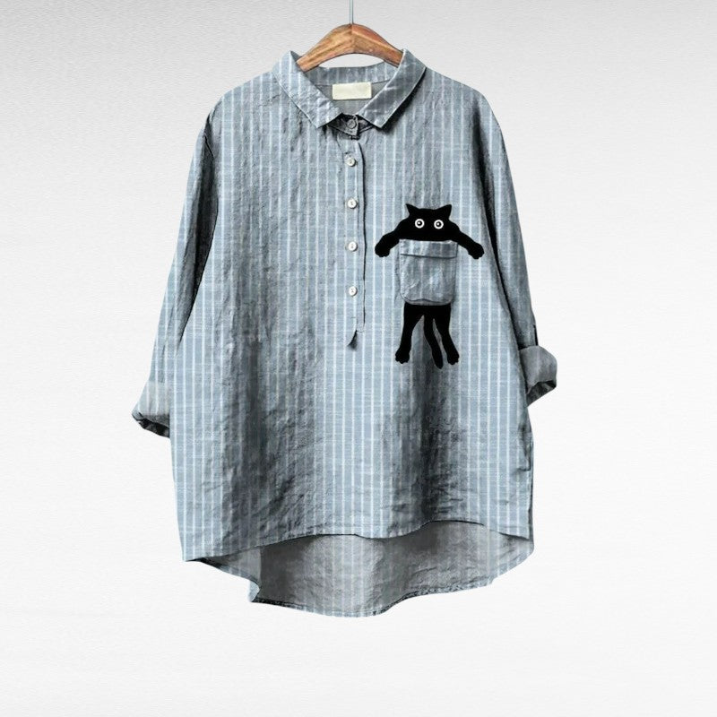 Zylaa® | Modieuze Vintage Blouse