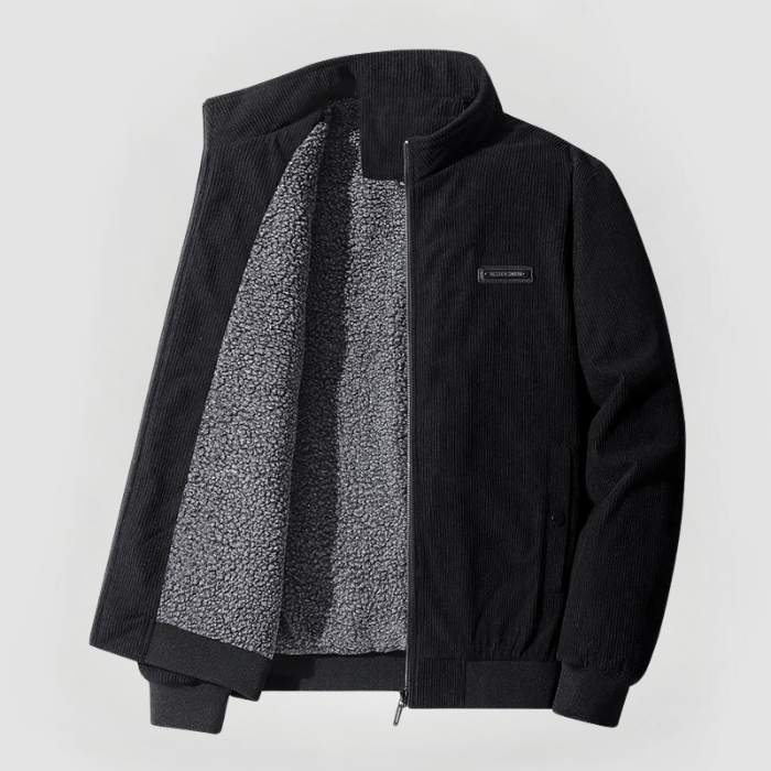 UDO - Cordjack met fleecevoering