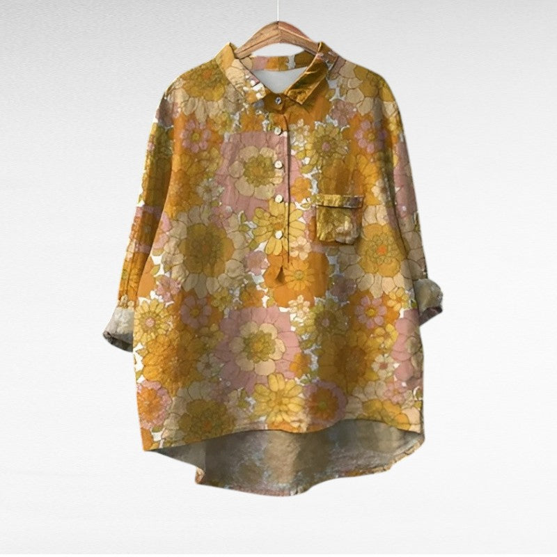Zylaa® | Klassieke Bloemenblouses