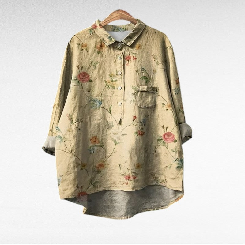 Zylaa® | Klassieke Bloemenblouses