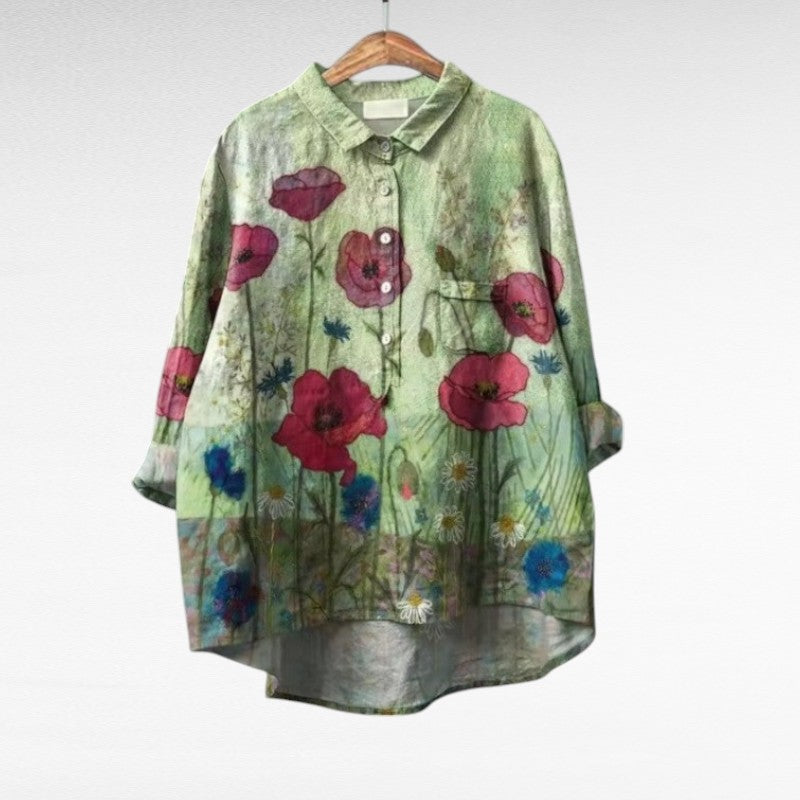 Zylaa® | Modieuze Vintage Blouse