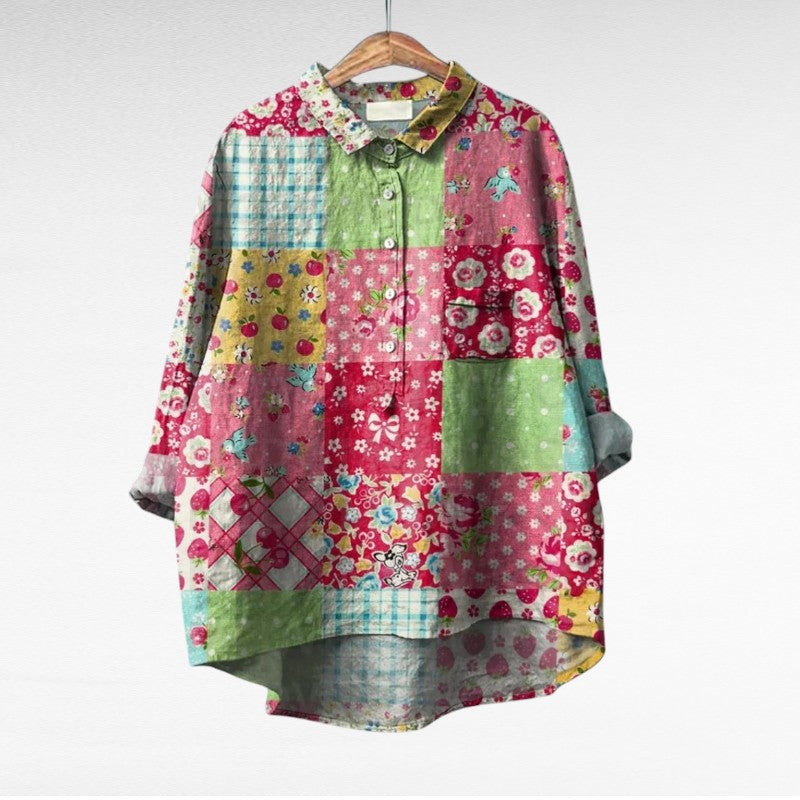 Zylaa® Klassieke Bloemenblouses