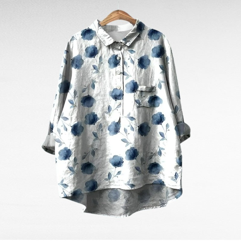 Zylaa® | Klassieke Bloemenblouses