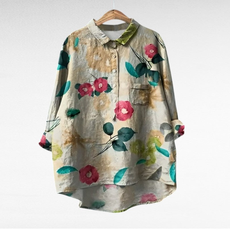 Zylaa® | Klassieke Bloemenblouses