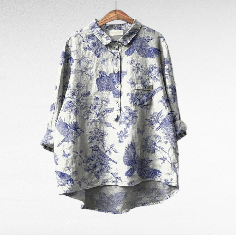 Zylaa® | Klassieke Bloemenblouses