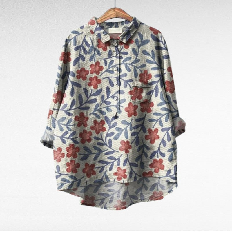 Zylaa® | Klassieke Bloemenblouses