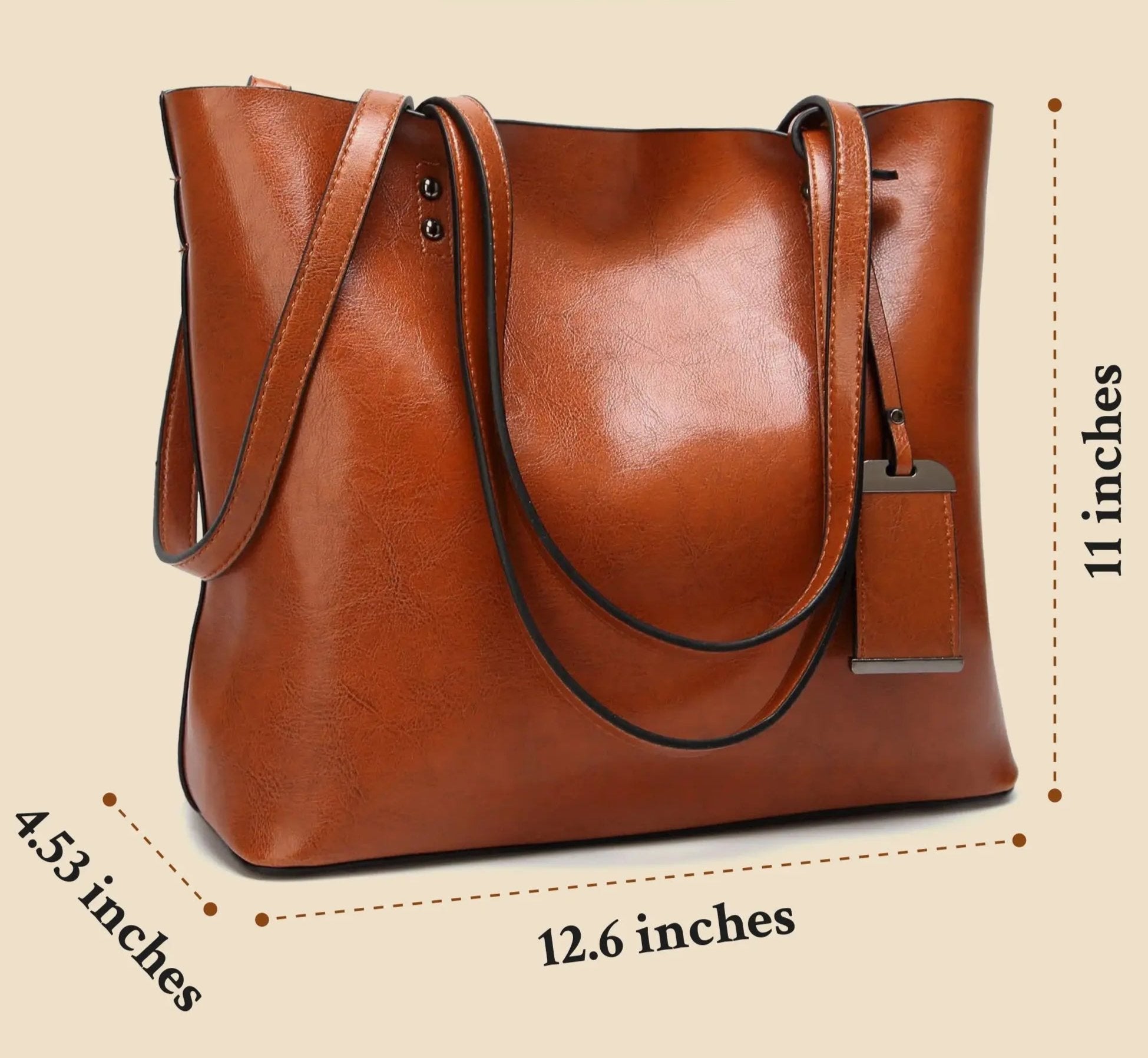 Lola | Vintage Leren Handtas