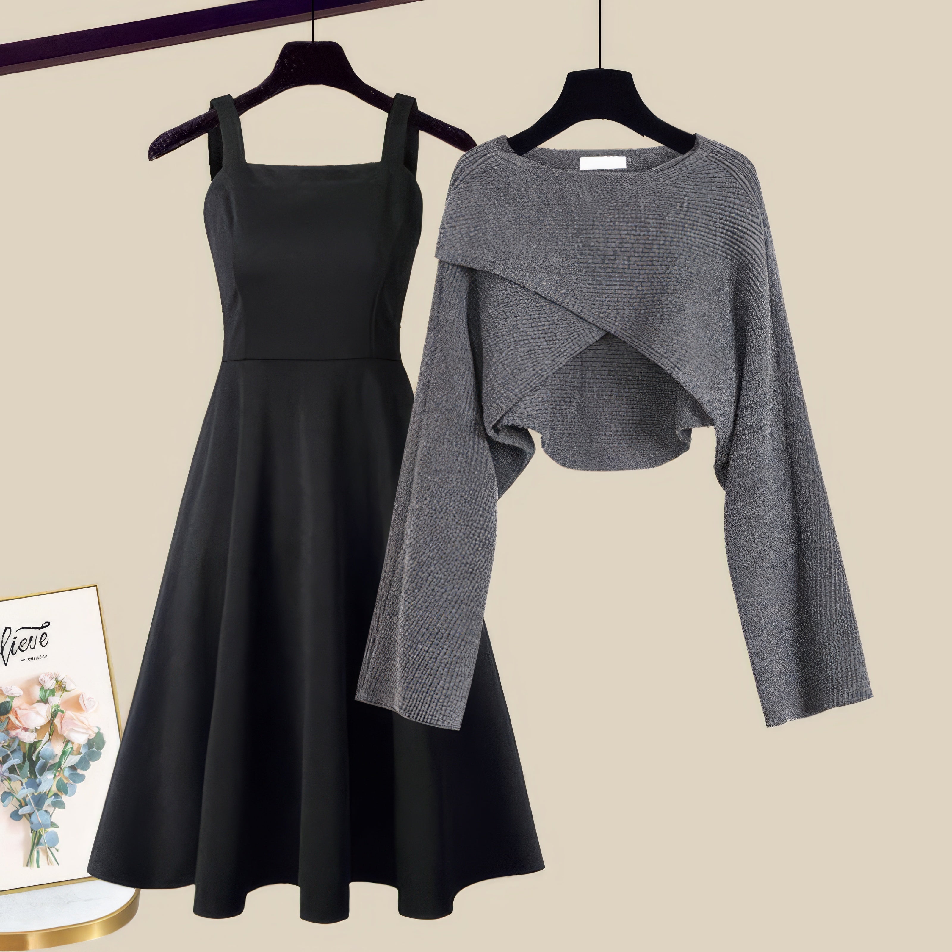 Alouette™ | Elegant Gebreid Jurkenset