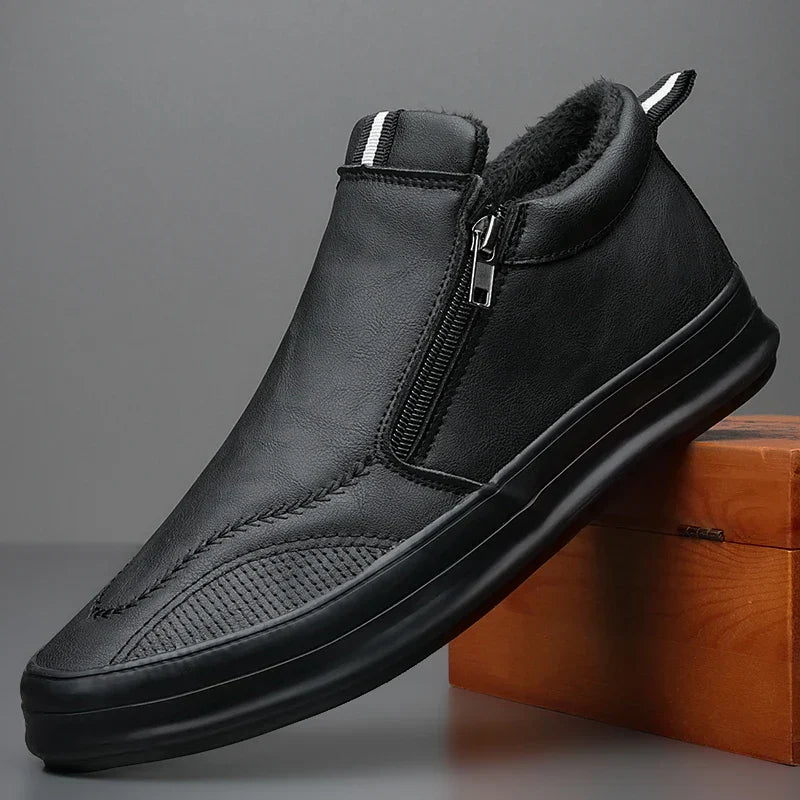 Burkard - Leren Schoenen met Warme Voering