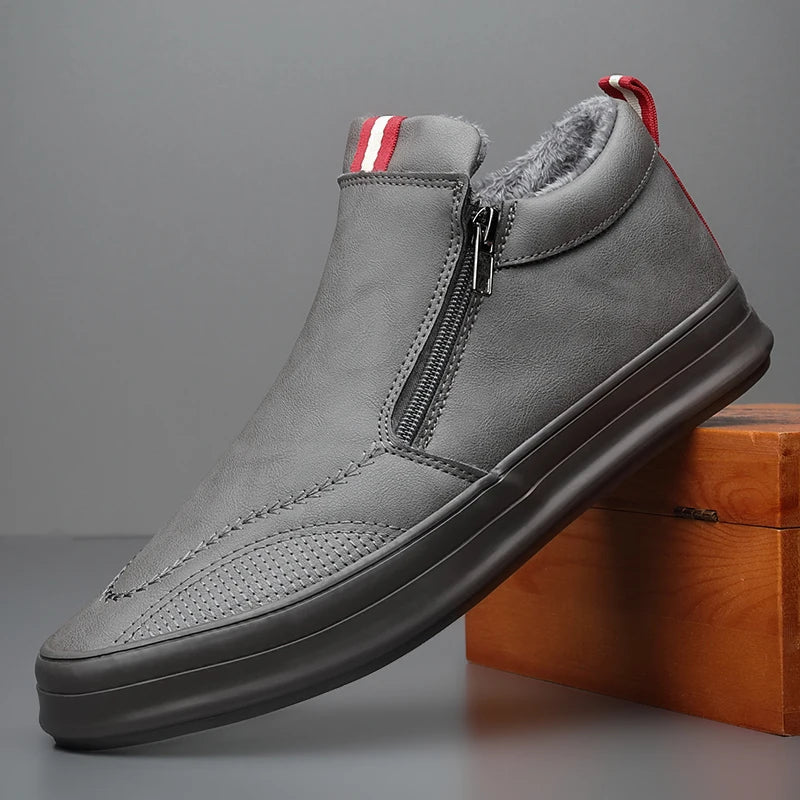 Burkard - Leren Schoenen met Warme Voering