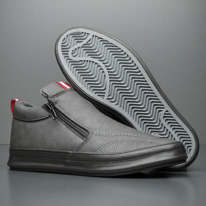 Burkard - Leren Schoenen met Warme Voering