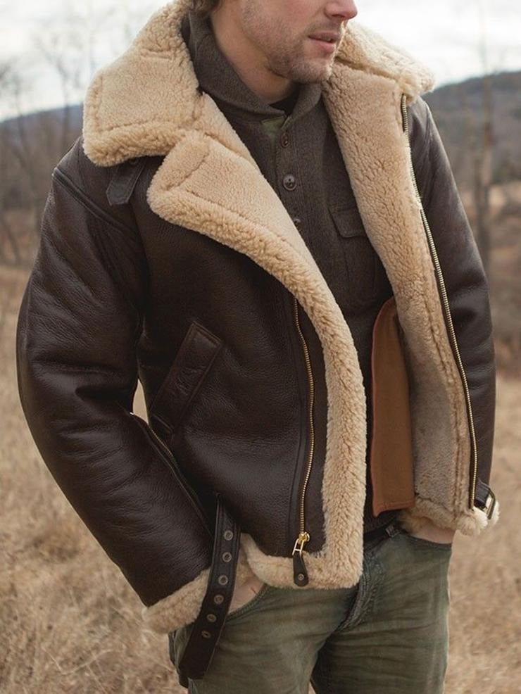 Grahem - Warm leren jack