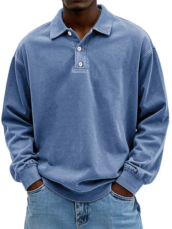 Mateo™ Herenpolo met lange mouwen