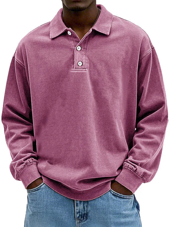 Mateo™ Herenpolo met lange mouwen