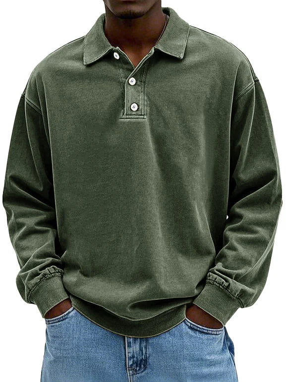 Mateo™ Herenpolo met lange mouwen