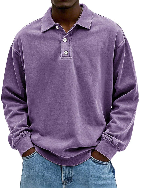 Mateo™ Herenpolo met lange mouwen