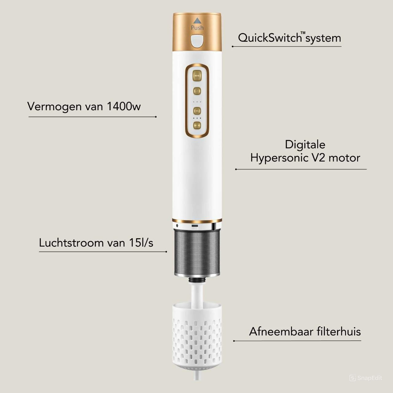 Airstyler Pro - 6 -in-1 Multistyler