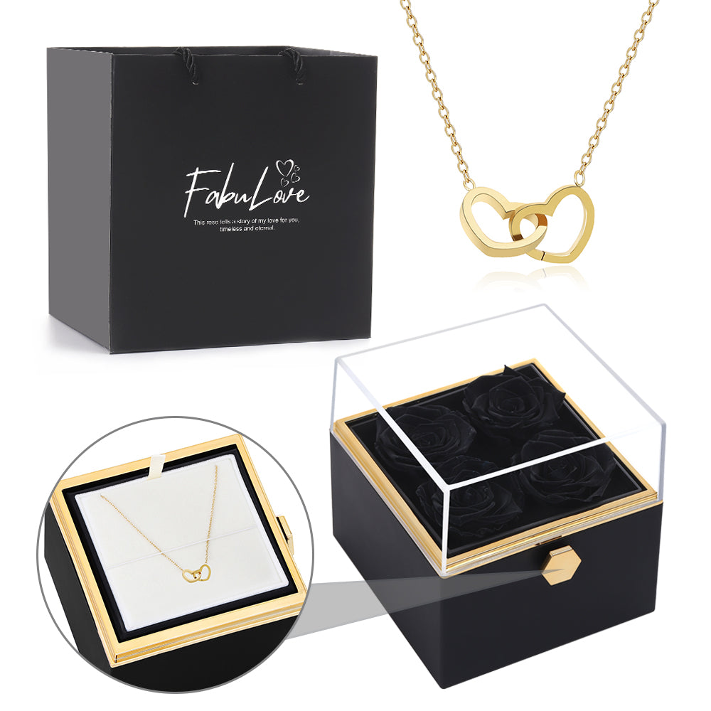 Ketting met Eeuwige Rozenbox