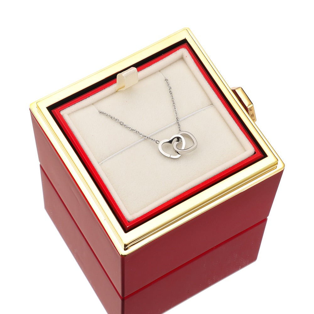 Ketting met Eeuwige Rozenbox