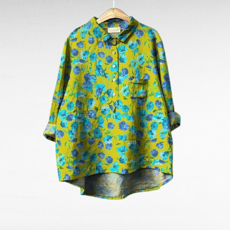 Zylaa® | Modieuze Vintage Blouse