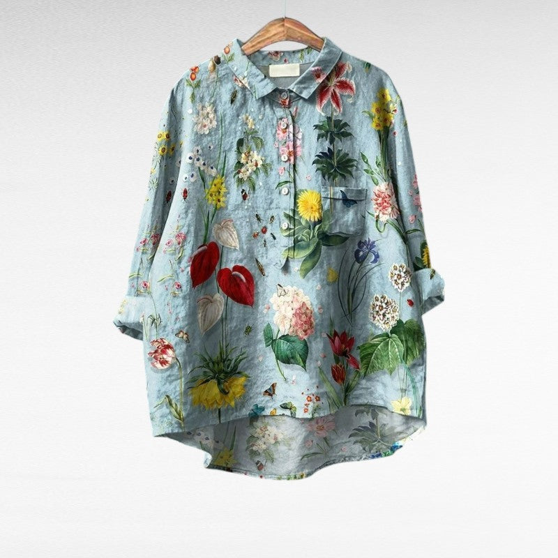 Zylaa® | Modieuze Vintage Blouse