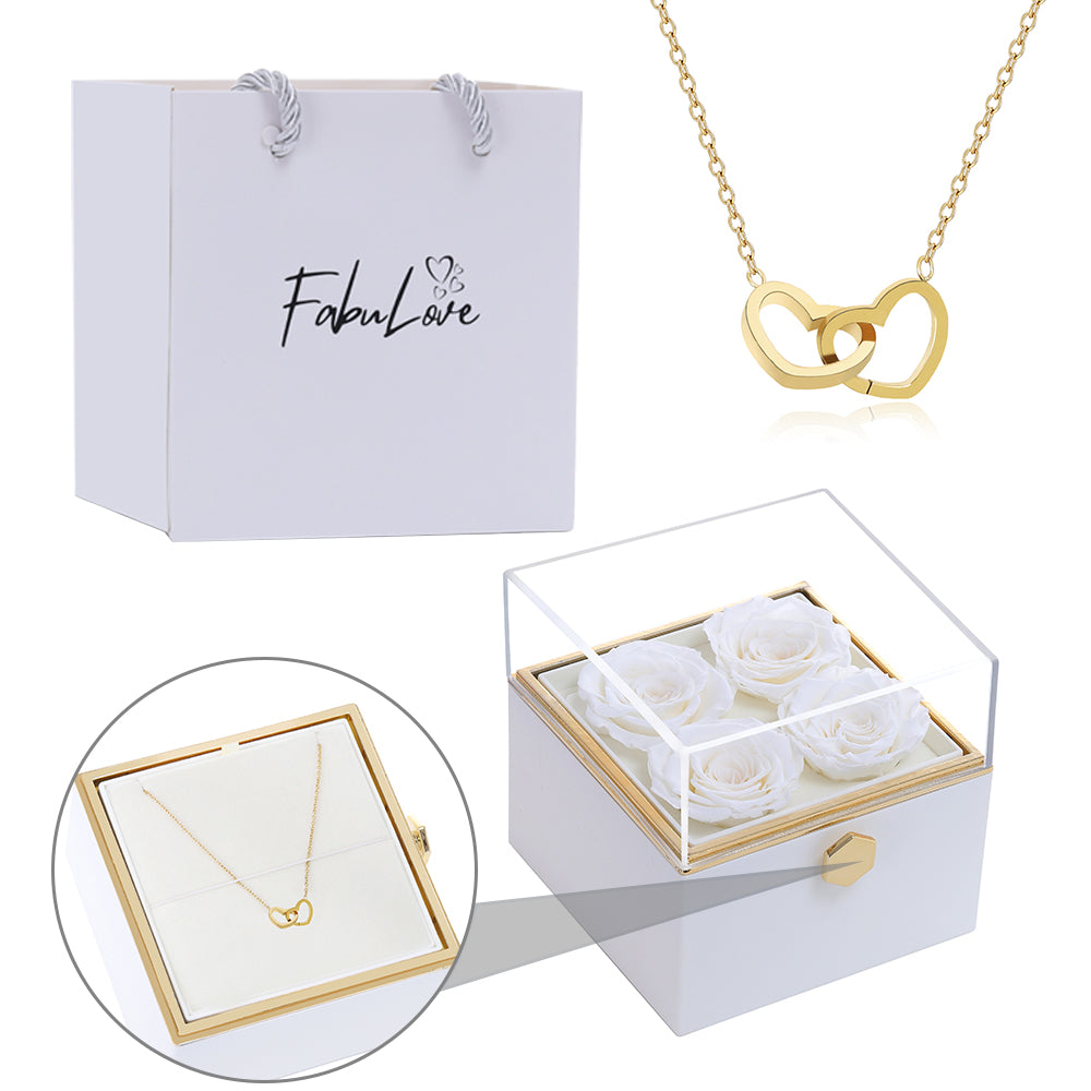 Ketting met Eeuwige Rozenbox