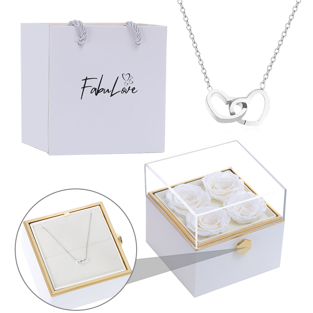 Ketting met Eeuwige Rozenbox