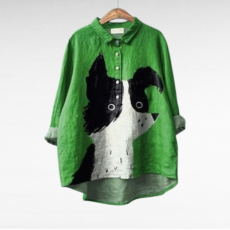 Zylaa® | Modieuze Vintage Blouse