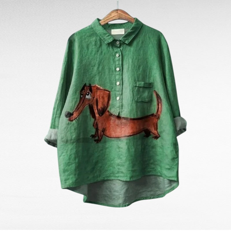 Zylaa® | Modieuze Vintage Blouse