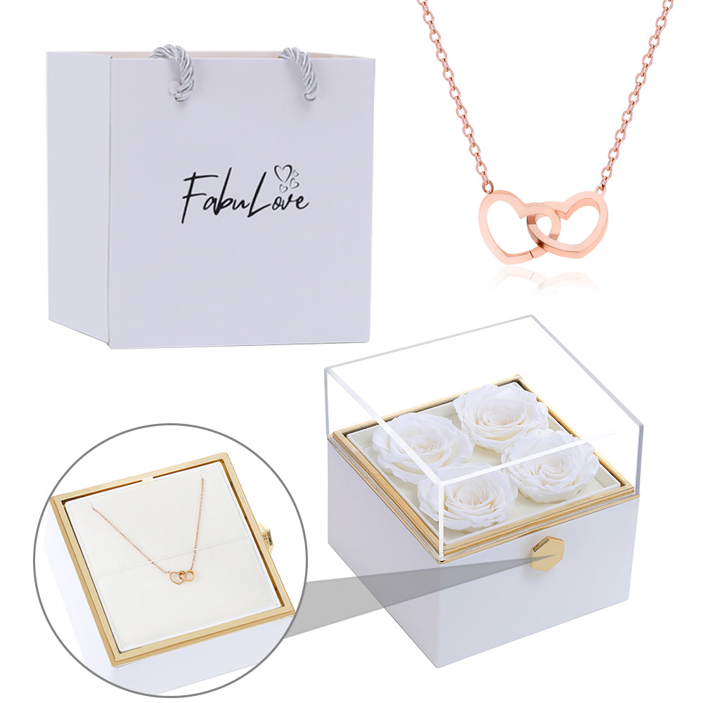 Ketting met Eeuwige Rozenbox