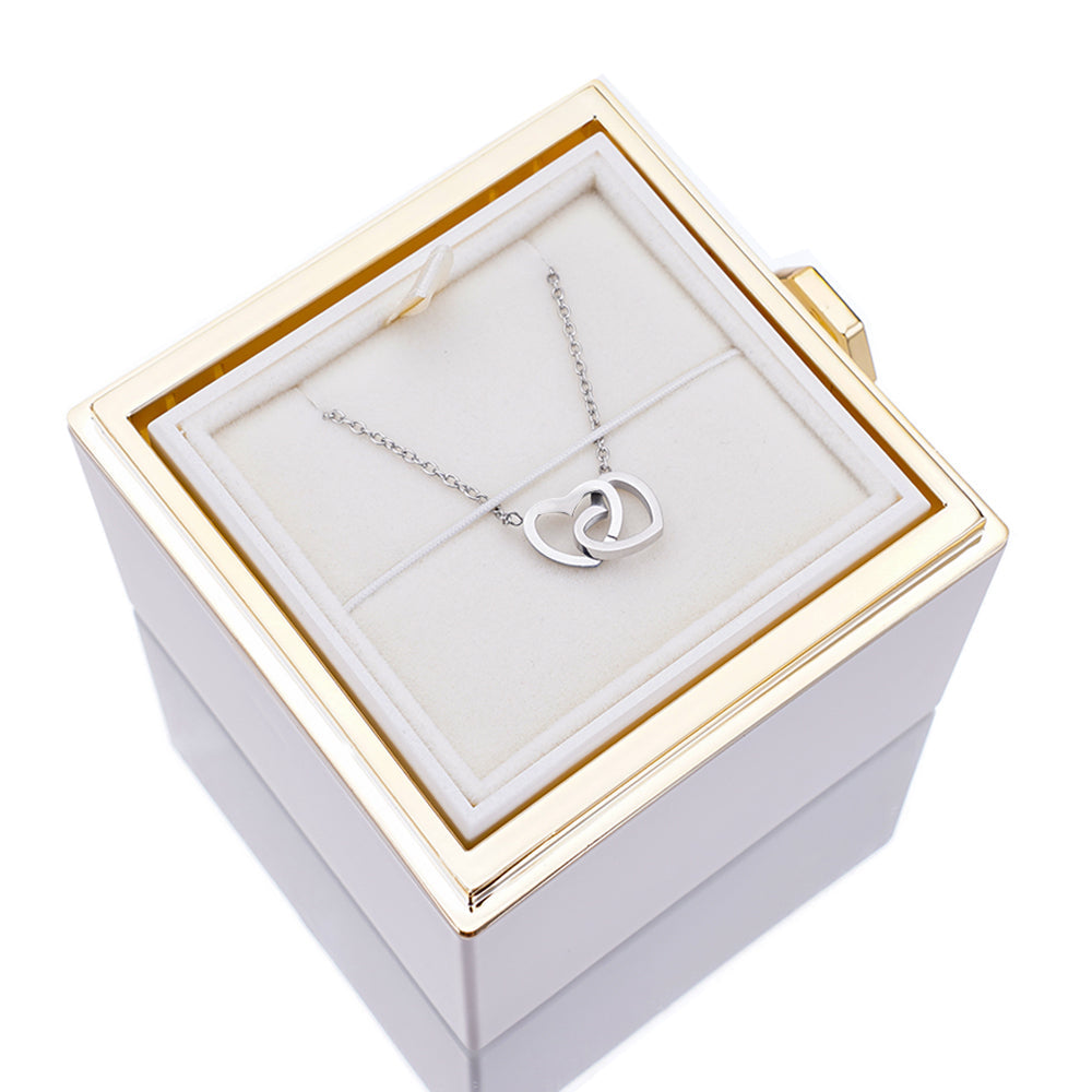 Ketting met Eeuwige Rozenbox