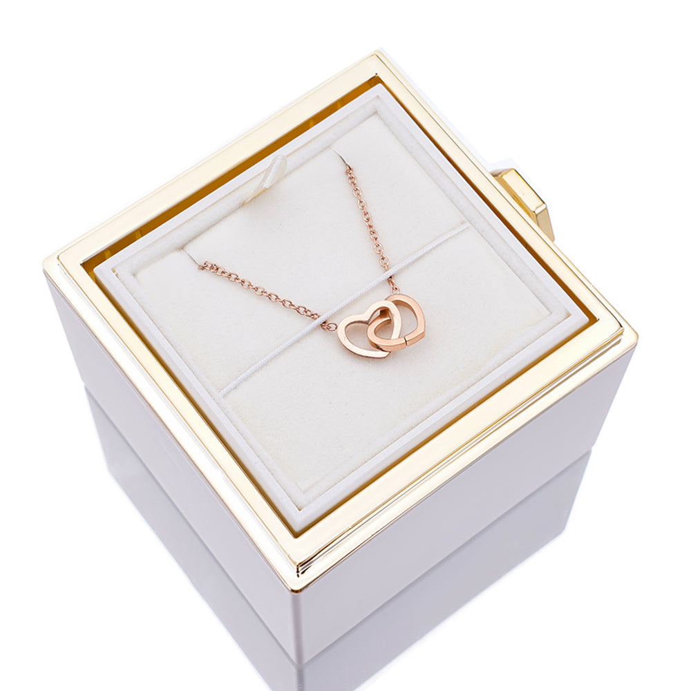 Ketting met Eeuwige Rozenbox