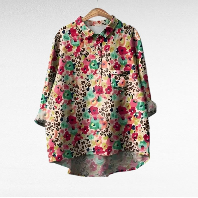 Zylaa® | Klassieke Bloemenblouses