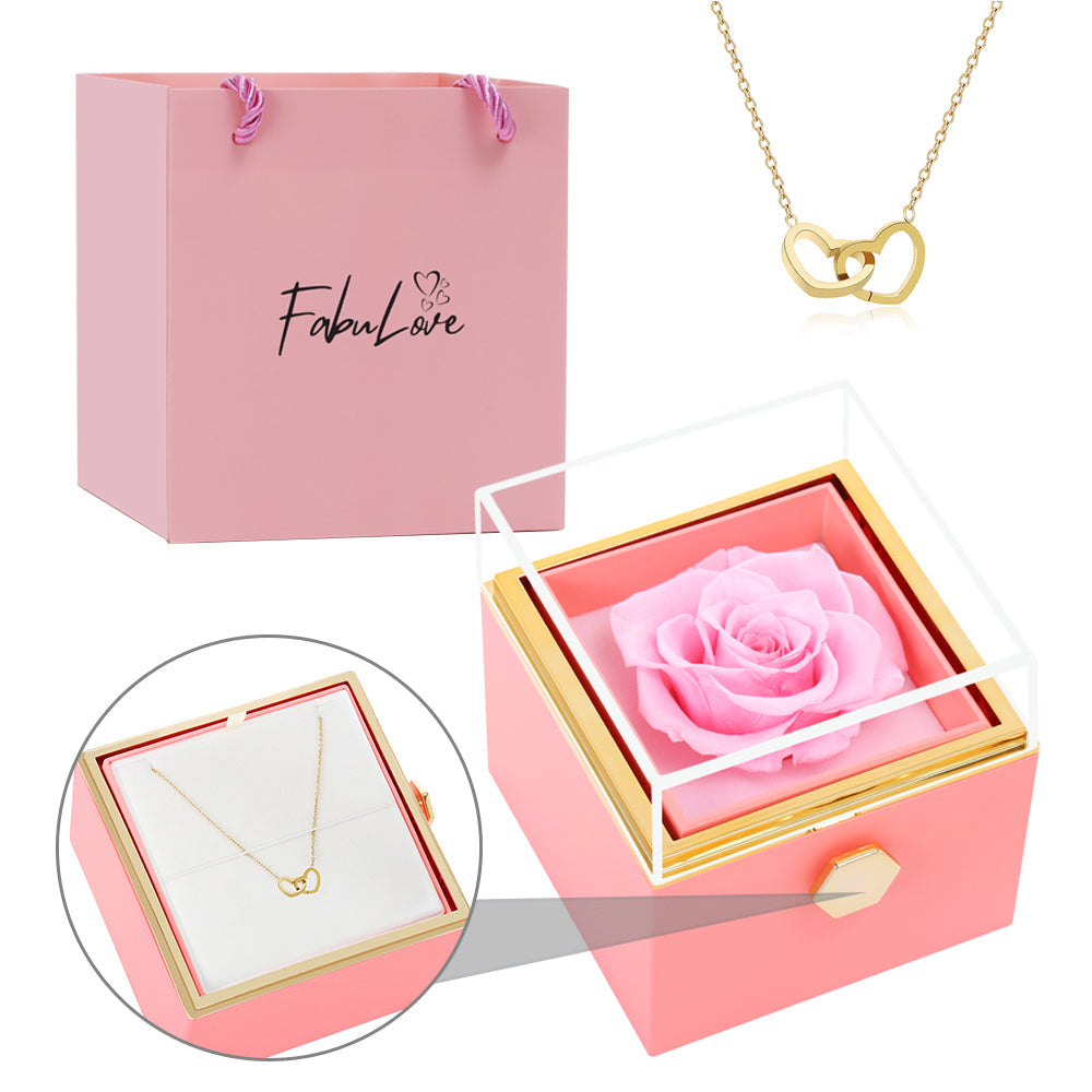 Ketting met Eeuwige Rozenbox