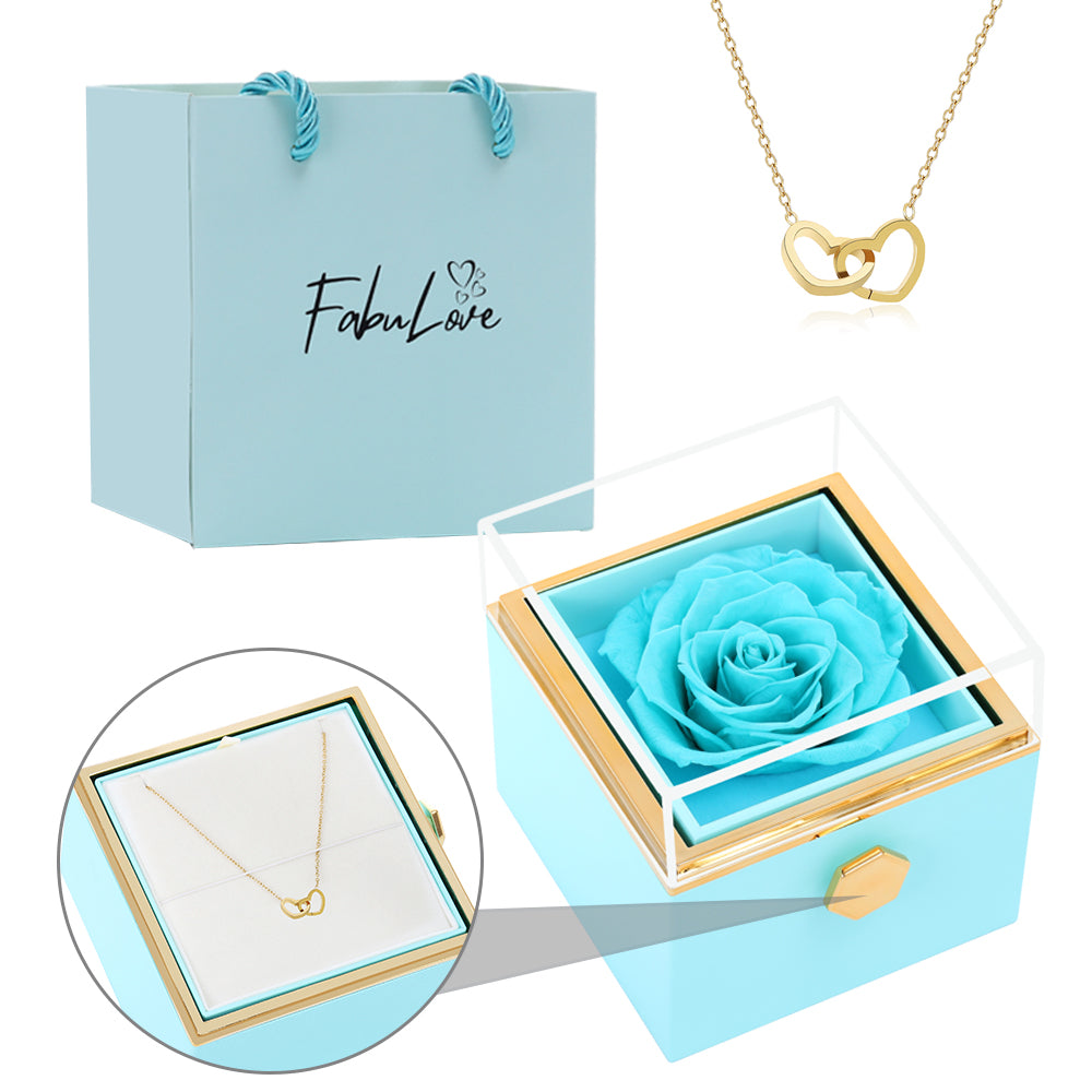 Ketting met Eeuwige Rozenbox