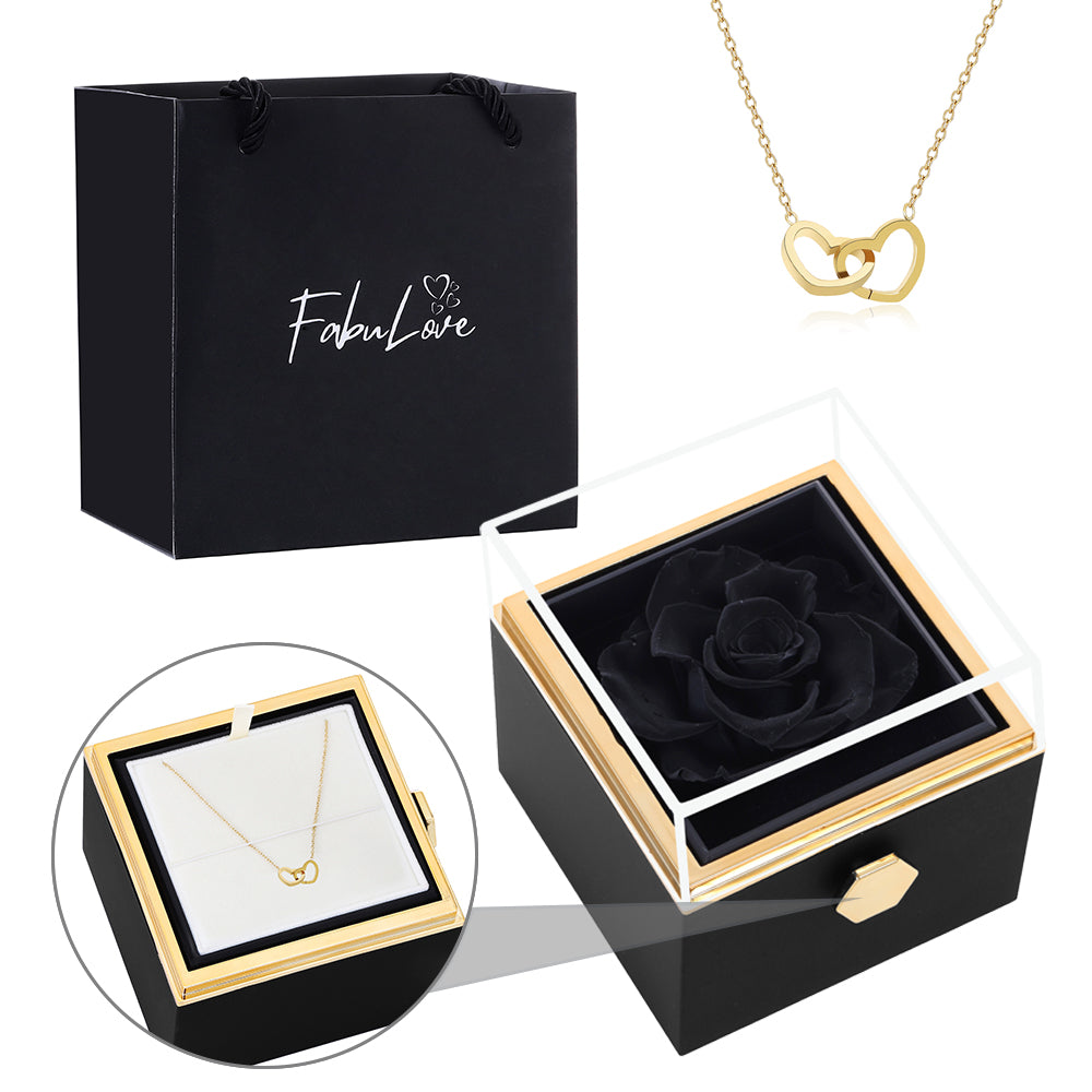 Ketting met Eeuwige Rozenbox