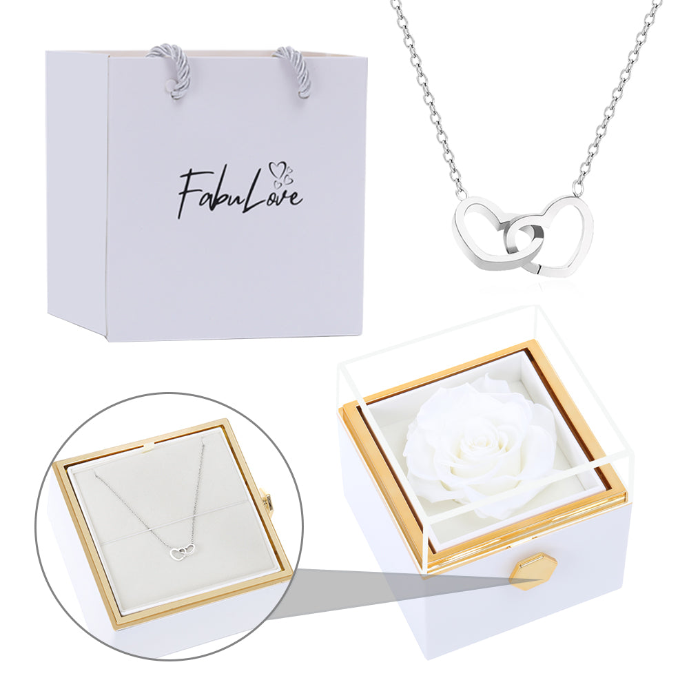 Ketting met Eeuwige Rozenbox