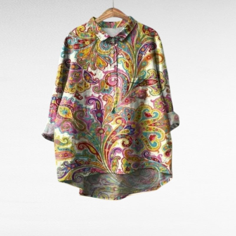 Zylaa® | Modieuze Vintage Blouse