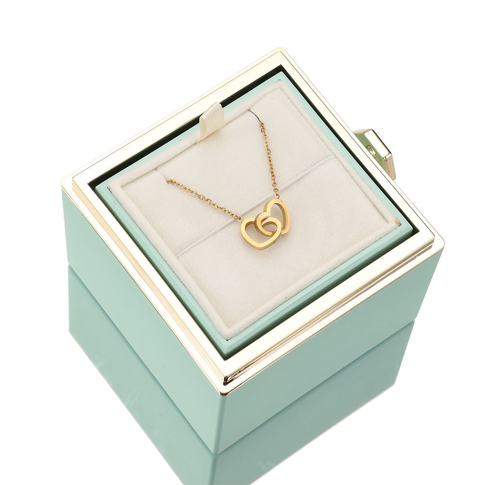 Ketting met Eeuwige Rozenbox