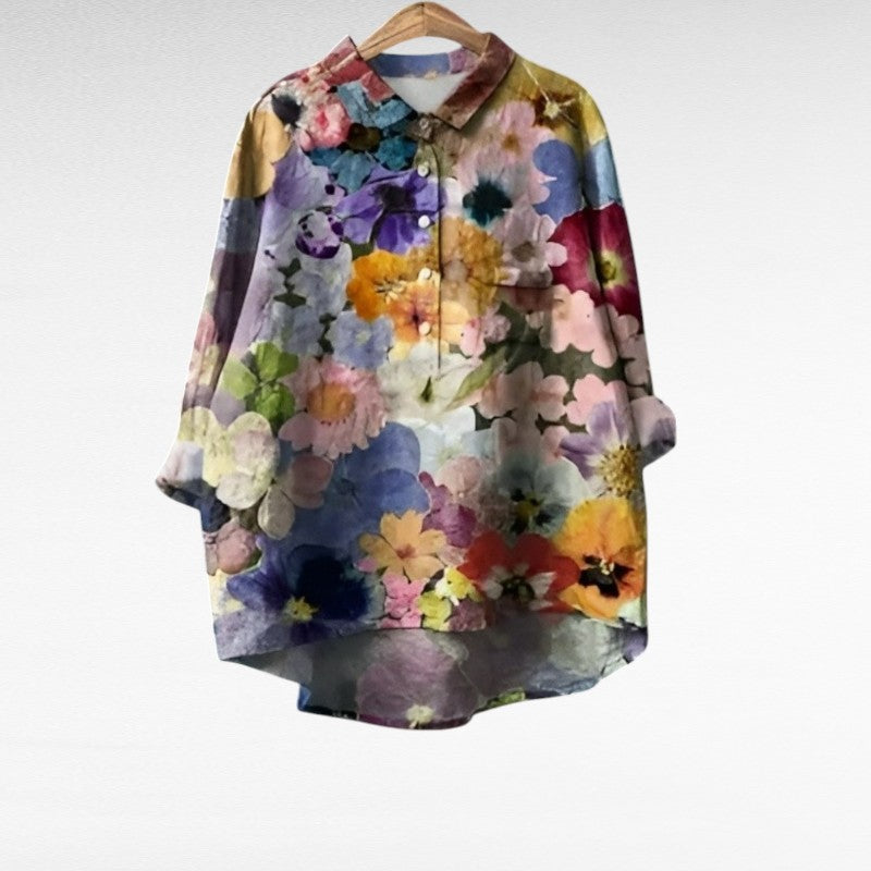 Zylaa® | Modieuze Vintage Blouse