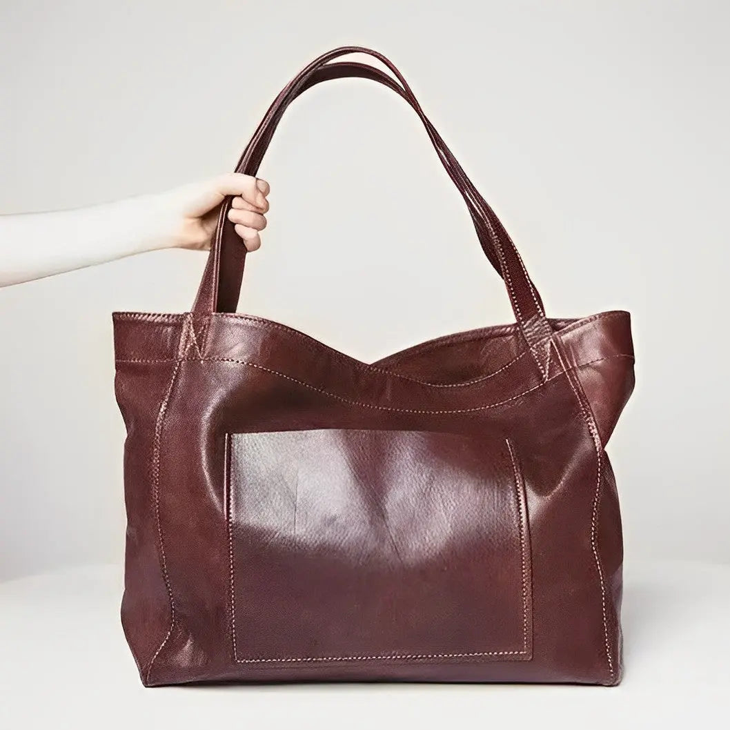 Diana | Vintage Leren Schoudertas
