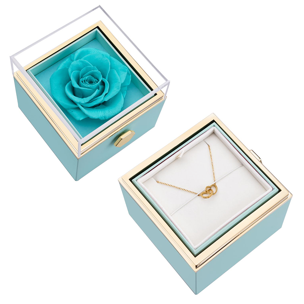 Ketting met Eeuwige Rozenbox