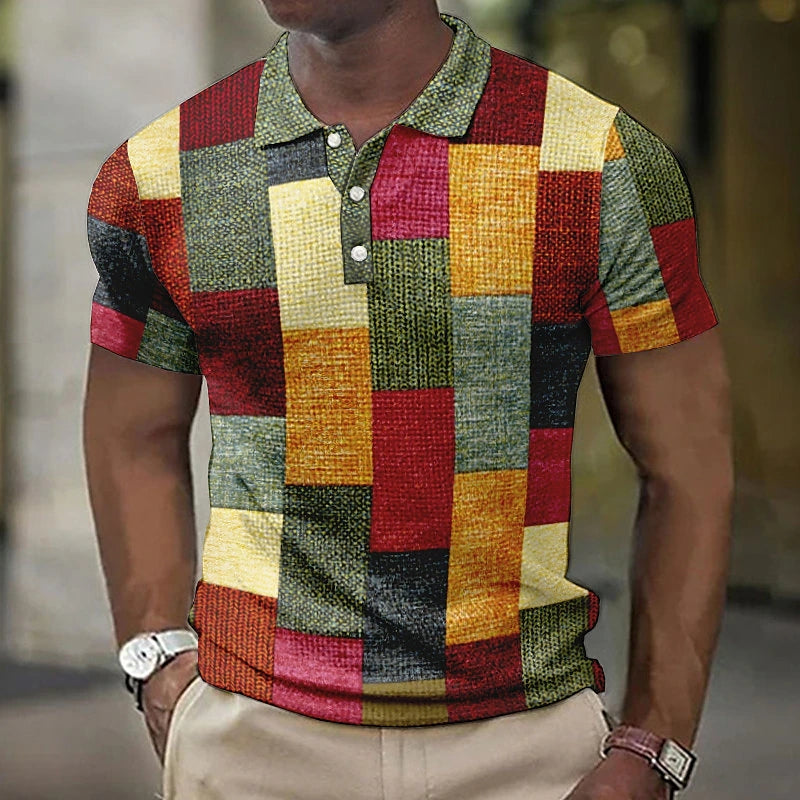 Raffael™ MULTIKLEUR POLO IN MODERNE STIJL