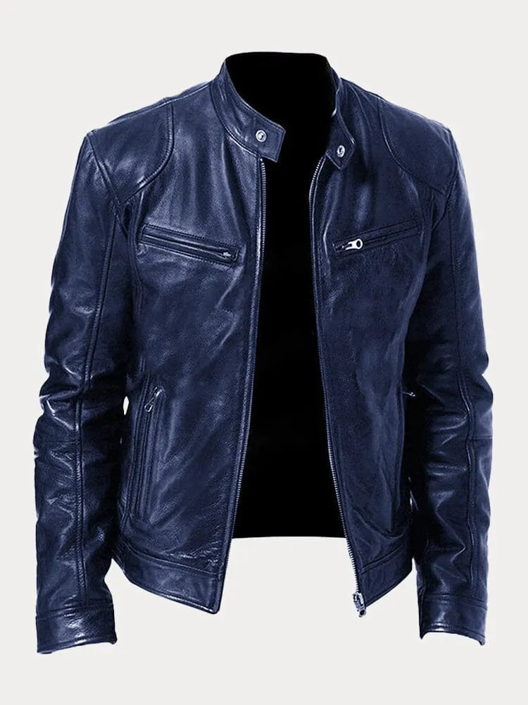 Tobias™ - Casual leren jack