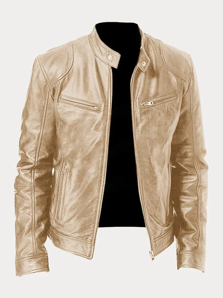 Tobias™ - Casual leren jack