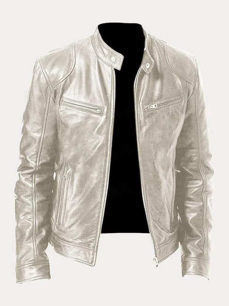 Tobias™ - Casual leren jack