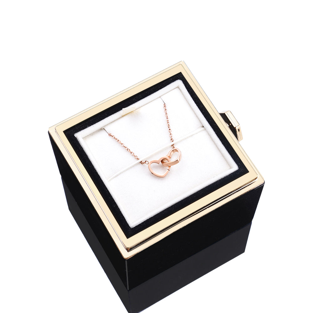 Ketting met Eeuwige Rozenbox