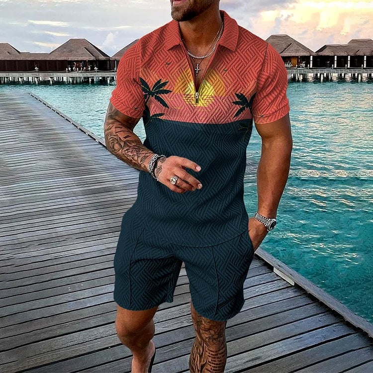 Felix | Cabana Poloshirt & Shorts Set coll2