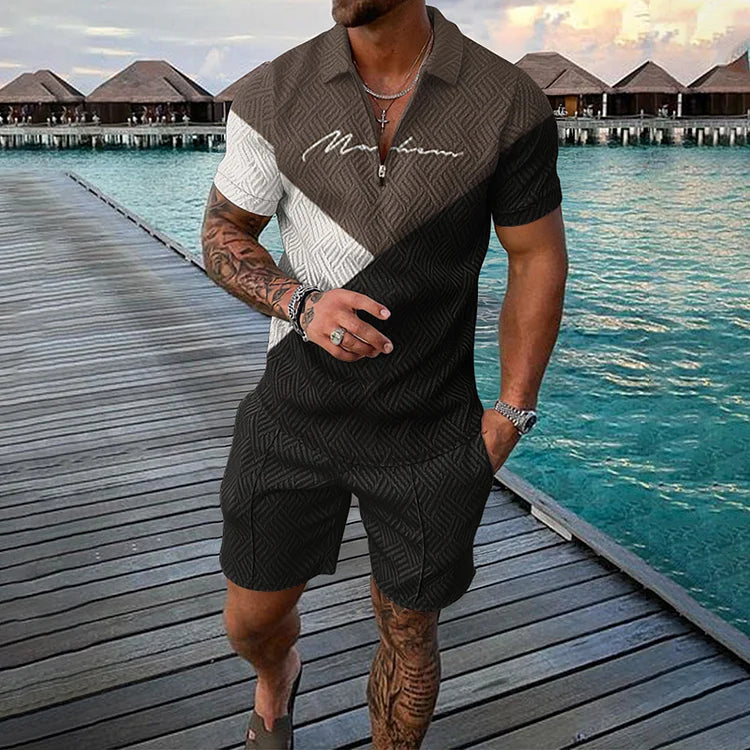 Oskar | Vanguard Poloshirt & Shorts Set coll2