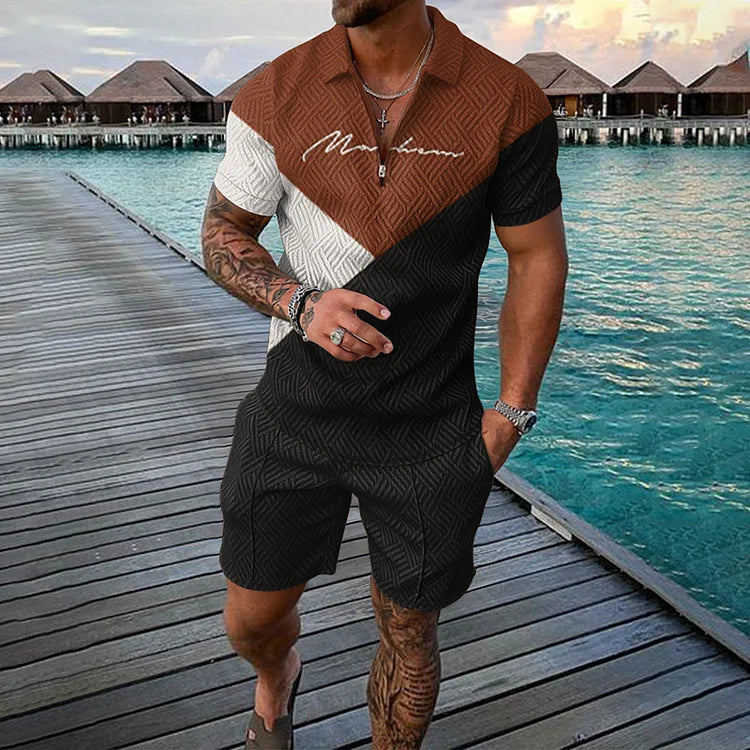 Oskar | Vanguard Poloshirt & Shorts Set coll2